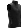 Stormtech Men's Black/Dolphin Orbiter Softshell Vest