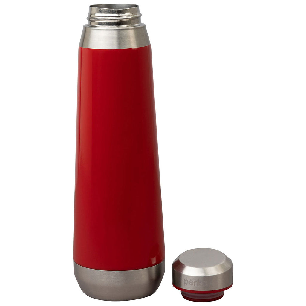 Perka Red Trevi 17 oz. Double Wall Stainless Steel Bottle