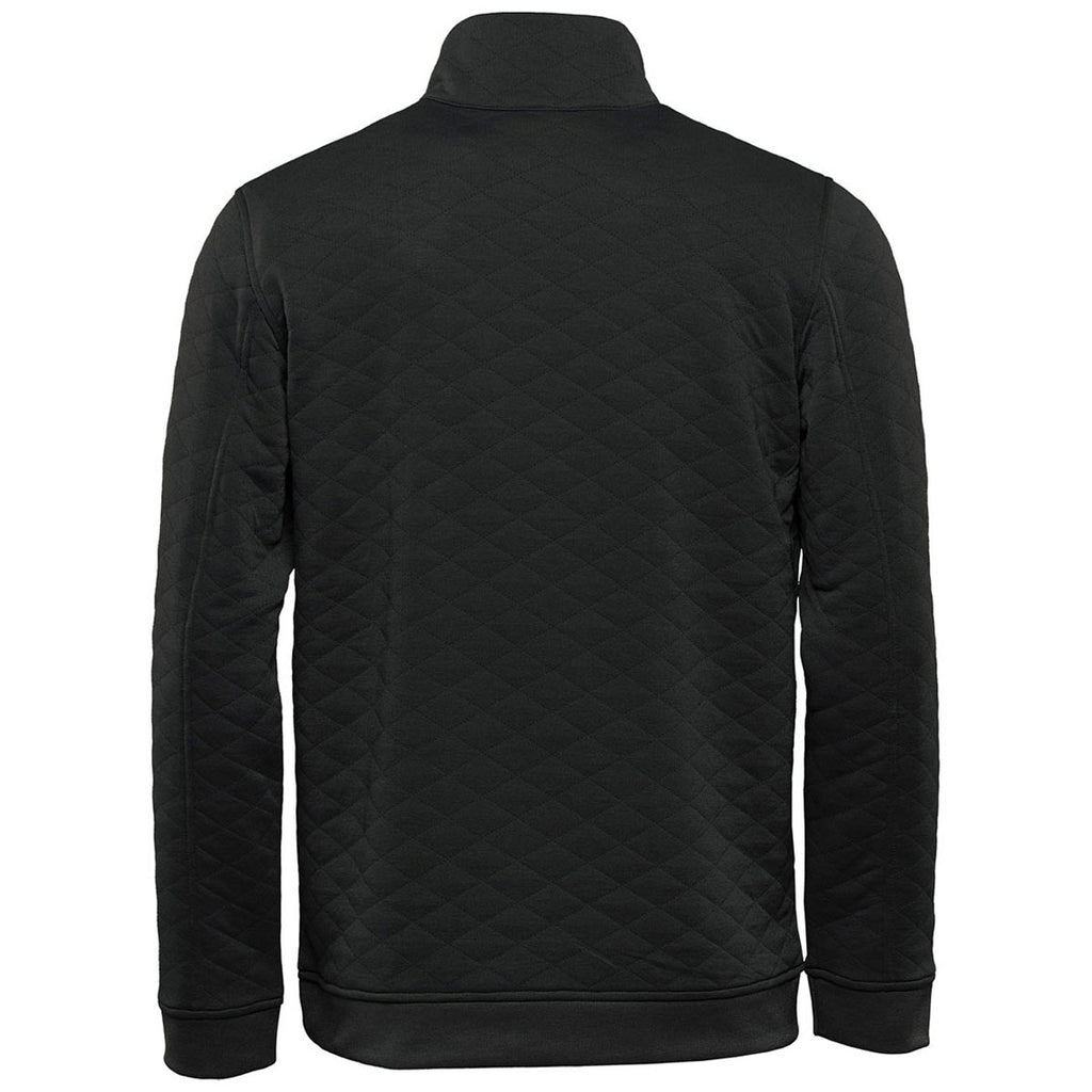 Stormtech Men's Dark Charcoal Heather Montebello Thermal 1/4 Zip Pullover