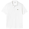 Lacoste Men's White Short Sleeve Classic Pique Polo