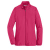Port Authority Women's Pink Azalea Zephyr Full-Zip Jacket