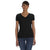 Fruit of the Loom Women's Black 5 oz. HD Cotton V-Neck T-Shirt
