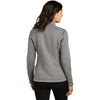 Port Authority Women's Deep Smoke Heather Arc Sweater Fleece Jacket