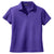 Sport-Tek Women's Purple Dri-Mesh V-Neck Polo