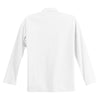 Port Authority Women's White Long Sleeve Silk Touch Polo