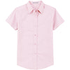 Port Authority Women's Light Pink Short Sleeve Easy Care Shirt