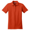 Port Authority Women's Autumn Orange Stain-Resistant Polo