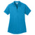 Port Authority Women's Blue Wake Diamond Jacquard Polo