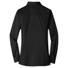 Port Authority Women's Black Dimension Knit Dress Shirt