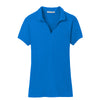 Port Authority Women's Skydiver Blue Rapid Dry Mesh Polo