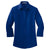 Port Authority Women's Royal 3/4-Sleeve Easy Care Shirt