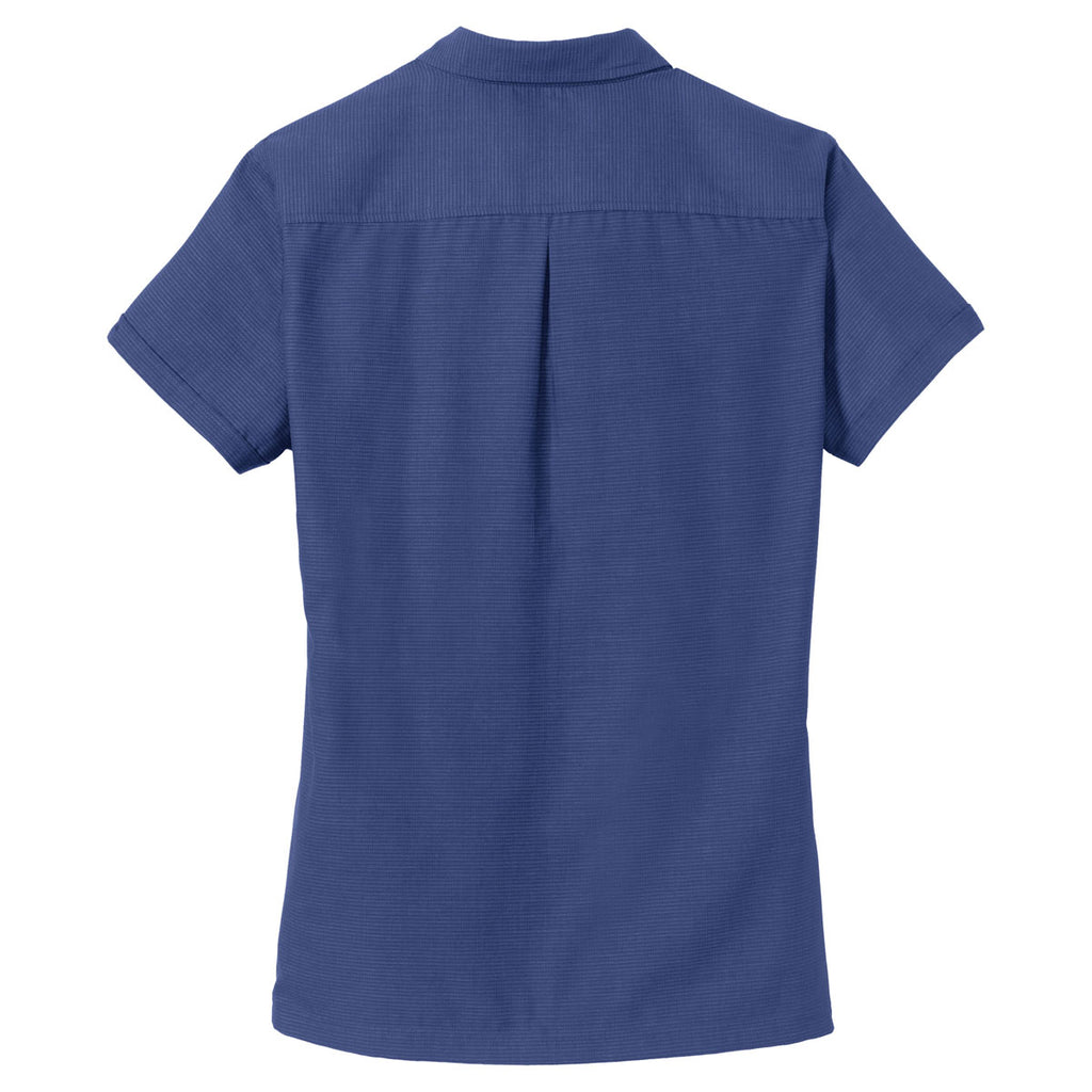 Port Authority Women's Royal Textured Camp Shirt