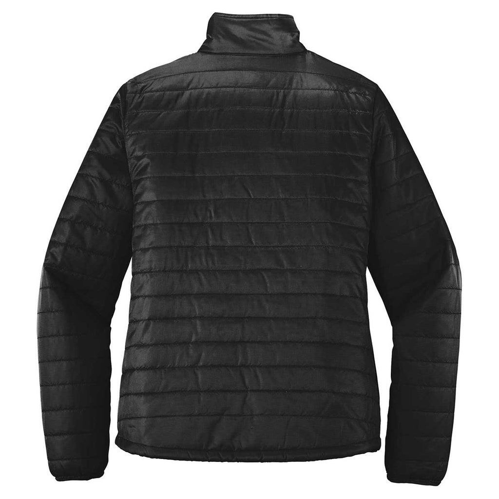 Port Authority Women's Deep Black Packable Puffy Jacket