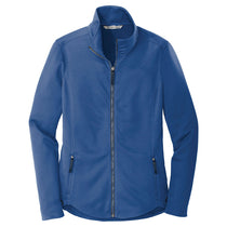 Port Authority Women's Night Sky Blue Collective Smooth Fleece Jacket