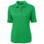 Cutter & Buck Women's Kelly Green Virtue Eco Pique Recycled Polo