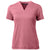 Cutter & Buck Women's Cardinal Red Heather Forge Heathered Stretch Blade Top
