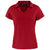 Cutter & Buck Women's Cardinal Red Daybreak Eco Recycled V-neck Polo