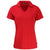 Cutter & Buck Women's Red Daybreak Eco Recycled V-neck Polo