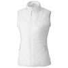 Cutter & Buck Women's White Sandpoint Quilted Vest