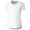 Cutter & Buck Women's White Response Active Perforated Tee