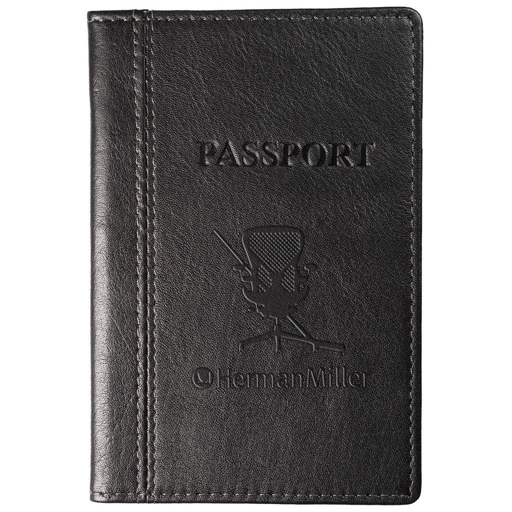 Leeman Black Voyager Passport Jacket