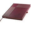 Leeman Red Tuscany Duo-Textured Journal