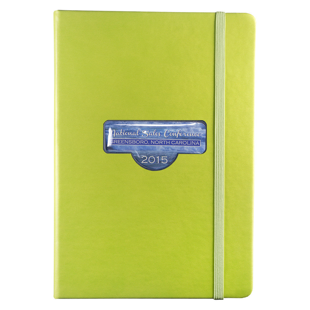 Leeman Lime Green Deluxe Tuscany Journal