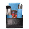 Leeman Black-Light-Blue Tuscany Thermos, Tumbler, Journal, and Ghirardelli Gift Set