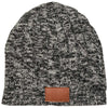 Leeman Grey Heathered Knit Beanie