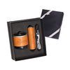 Leeman Orange Tuscany Bluetooth Speaker and Cyclinder Power Bank Gift Set