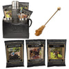 Leeman Grey Casablanca Thermos, Cups and Boca Java Coffee Set
