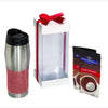 Leeman Red Casablanca 16 oz. Tumbler and Ghirardelli Cocoa Gift Set