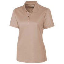 Clique Women's Light Beige S/S Ice Pique Polo