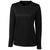 Clique Women's Black Long Sleeve Spin Jersey Tee