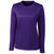 Clique Women's Royal Purple Long Sleeve Spin Jersey Tee