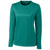 Clique Women's Teal Green Long Sleeve Spin Jersey Tee