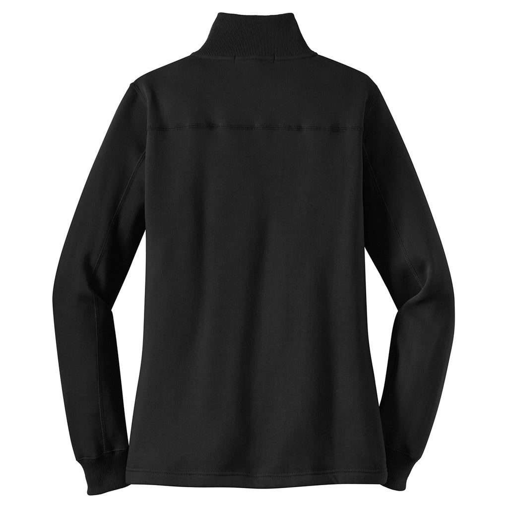 Sport-Tek Women's Black 1/4-Zip Sweatshirt