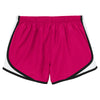 Sport-Tek Women's Pink Raspberry/White/Black Cadence Short