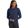 Sport-Tek Women's True Navy Sport-Wick Flex Fleece Pullover Hoodie