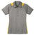 Sport-Tek Women's Vintage Heather/Gold Heather Colorblock Contender Polo