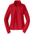 Sport-Tek Women's True Red Sport-Wick Stretch 1/4-Zip Pullover