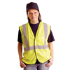 OccuNomix Women's Yellow High Visibility Classic Mesh Standard Safety Vest