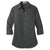 Port Authority Women's Graphite 3/4-Sleeve Carefree Poplin Shirt