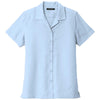 Port Authority Women's Cloud Blue Short Sleeve Performance Staff Shirt