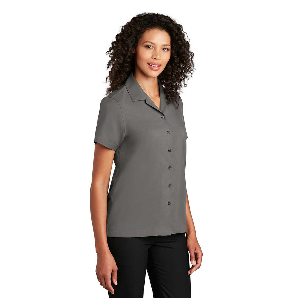 Port Authority Women's Graphite Short Sleeve Performance Staff Shirt