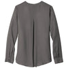 Port Authority Women's Sterling Grey Wrap Blouse