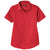 Port Authority Women's Rich Red Short Sleeve SuperPro React Twill Shirt