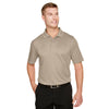 Harriton Men's Khaki Advantage Snag Protection Plus Polo