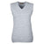 Harriton Women's Grey Heather Pilbloc V-Neck Sweater Vest