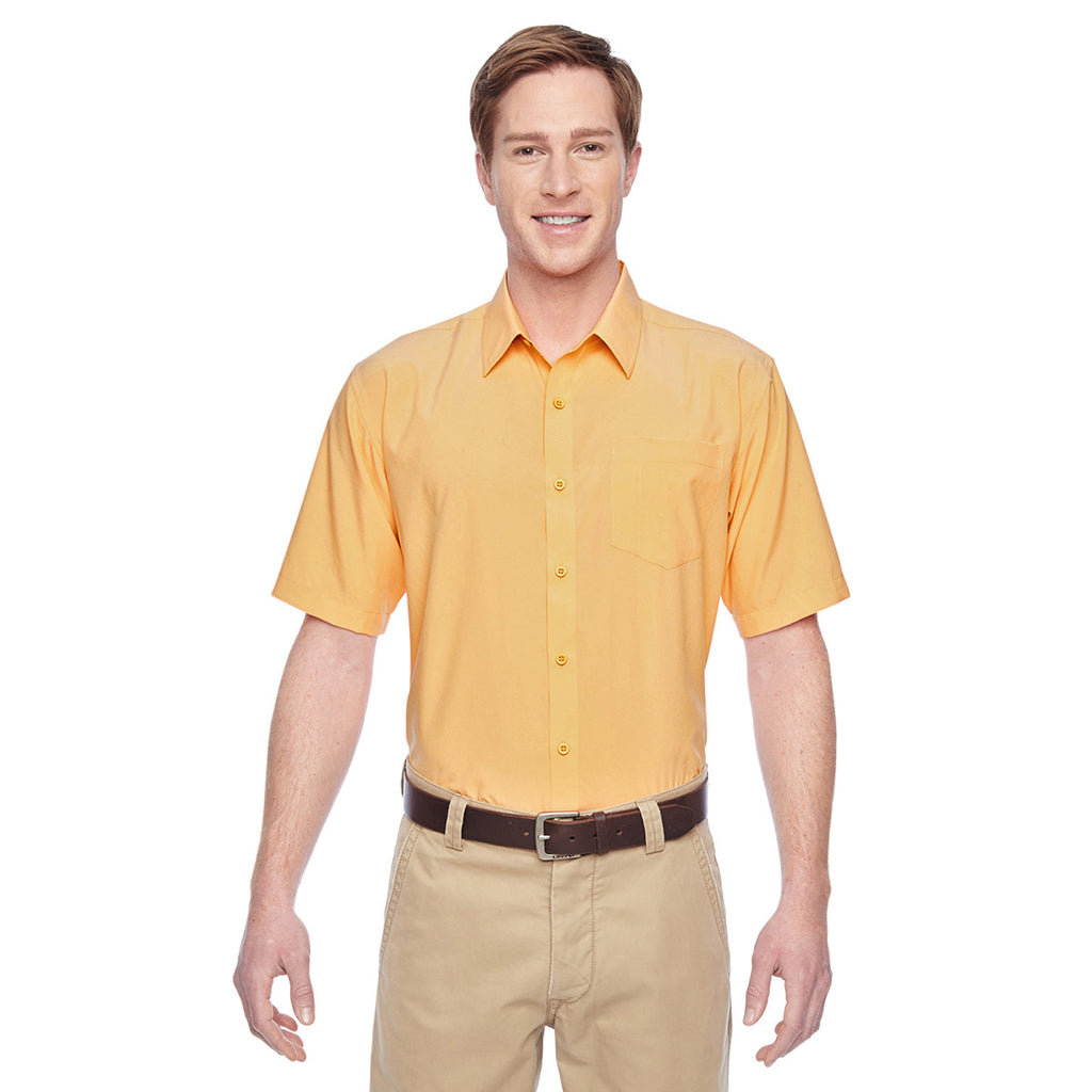 Harriton Men's Pineapple Paradise Short-Sleeve Performance Shirt